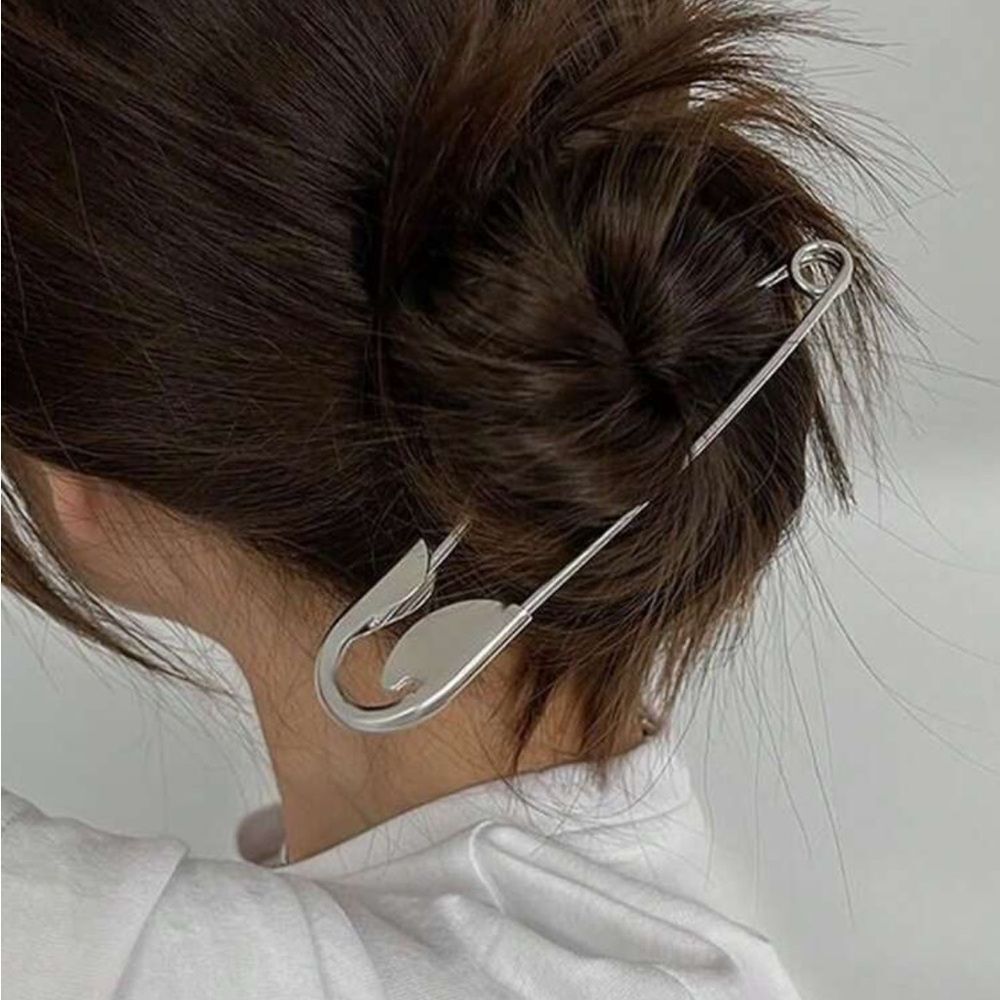 Safety Pin Hair Clip M1497